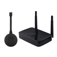 Measy UHD200 100M Wireless HDMI compatible Audio Video Transmitter Receiver Extender 1080P 3D HD Display Dongle Adapter