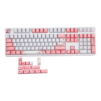 MechZone 122 toetsen Cherry Blossom Keycap Set OEM Profile PBT Keycaps voor mechanische toetsenborden