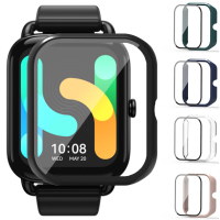Meerkleurige anti kras pc beschermhoes Watch Case Cover voor Haylou RS4 RS4 Plus
