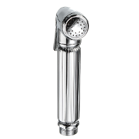 Messing Shattaf Douche Spray Bidet Toilet Douche Kop Nozzle Houder Zilveren Bidet Reinigingsapparaat