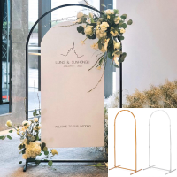 Metal Arc Iron Arch Stand Rust proof Stabiele Boog voor Wedding Party Prom Garden Floral Decoration