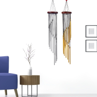 Metalen buis Windgong Binnen  en buitendecoraties