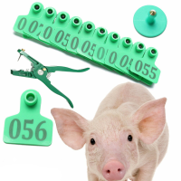 Metalen Geit Schapen Varken Vee Oormerk Dier Gereedschap Tang Pincet Oormerk Applicator