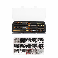 Metalen schroeven moeren schroevendraaier reparatiegereedschapset voor RC auto DOE gereedschap