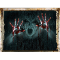 Miico SK6043 Halloween Sticker Horror Sticker voor muursticker kamerdecoratie