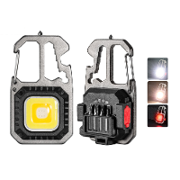 Mini COB LED Zaklamp Sleutelhanger Lichtjes Schroevendraaier Noodmoersleutel Hamer Draagbaar Sleutelhangerwerklicht Fakk