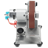 Mini Elektrische Bandschuurmachine Slijpmachine voor Metaal Hout Polijsten Slijpen Schuurband Slijper 330MM