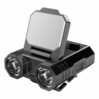 Mini Oplaadbare Hoofdlamp XPE Hoed Clip Licht Traploos Dimbaar Oplaadbare LED Hoofdlamp voor Kamperen Nacht Fietsen Nood