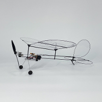 MinimumRC Butterfly T1 360 mm Spanwijdte Carbon Fiber Film Ultralicht Indoor RC Vliegtuig KIT+Motor
