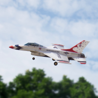 MinimumRC F16 All moving Tail 250 mm Spanwijdte KT Foam Pusher Micro RC Vliegtuig KIT + Motor