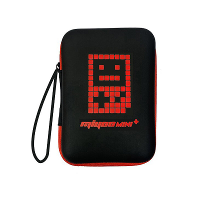 Miyoo Mini Plus Beschermhoes Retro Draagbare Krasbestendige Rits Handtas Cover voor Video Game Accessoire