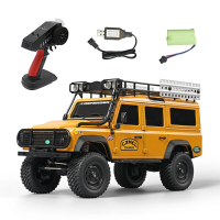 MNRC MN111 RTR 1/18 2.4G 4WD RC Auto LED Licht Klimmen Rock Crawler Off Road Truck Portal As Legering Shell Speelgoed Cl