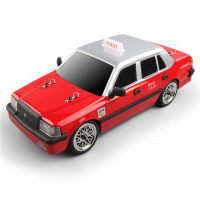 MNRC MN38 Hong Kong Taxi 1/16 RTR 2.4G RWD Mini RC Car Drift Sports Truck LED Lights w/ GYRO Full Proportional Vehicles