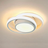 Moderne Led plafondlampen, kleine Led nabijheidslampenarmatuur 32W 220V Ronde LED plafondlamp voor slaapkamer Gangpadgan
