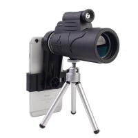 MOGE 50x60 Monocular Telescope With Lamp Lighting Long range High power Telescope For Outdoor Hunting CampingTravel