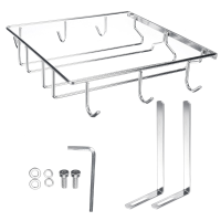 Mokhouder Koffie Thee Kopjesrek Opslag Keuken Onder Plank Kast Hanger