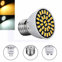MR16 E27 GU10 LED lampen 5733 SMD 18 320LM Pure White Warm Wit Spot Lightt AC220V 3W