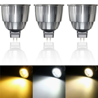 MR16 LED lamp Niet dimbaar 7W zuiver wit Warm wit Natuurlijk wit COB spot DC12V