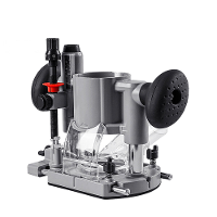 Multi Functionele Trimmachine Druk in Basis Elektrische Hout Frezen Schuine Basis Sleuf Houtbewerking Gereedschap Houtbe