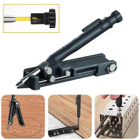 Multifunctioneel Schetsgereedschap DIY Houtbewerking Verstelbare Plastic/Metalen Profiel Schetslineaal Contour Meter Sch
