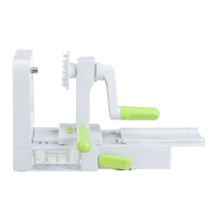 Multifunctionele Groentesnijder 4 Bladen Groentesnijder Uienhakselaar Mandoline Snijmachine Snijmachine Dicer Cutter