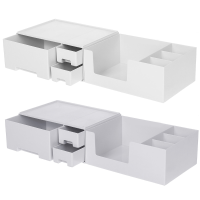 Multifunctionele Monitor Stand Riser Desktop Houder Beugel met Lade Opbergdoos Organizer voor Home Office Laptop PC
