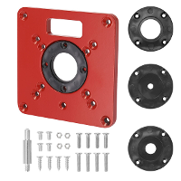 Multifunctionele Router Tafel Inzetplaat Houtbewerking Werkbanken Aluminium Hout Router Trimmer Modellen Graveermachine