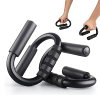 Multifunctionele S vormige push ups / sit ups Steunarm Buikspier Fitnessapparatuur Thuisoefengereedschap