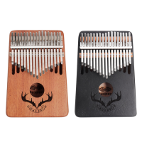 Muspor 17 Sleutel Mahonie Kalimba Extra Geluid Gaten Ontwerp Vinger Duim Piano Mbira Muziekinstrument Met Tuner Hammer P