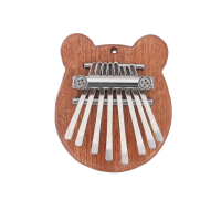 Muspor 8 Toetsen Mini Kalimba Afrika Thumb Piano Mbira Massief Houten Toetsenbord Instrument Gift Toy Met Lanyard Hanger