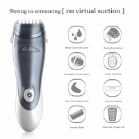 Mute Kids Haartrimmer Automatische Gathering Waterdichte Baby Volwassen Haartrimmer Elektrisch Haar Knipsel Babyverzorgi