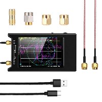 NanoVNA H4 50KHz~1.5GHz VNA HF VHF UHF UV 4 inch LCD Vector Network Analyzer