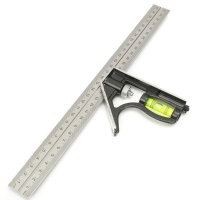 Nauwkeurige meetinstrumenten Aluminium combinatie vierkant doe het workshop hardware