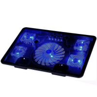 Neo ster Genuine 5 Fan 2 USB LED Cooling Pad voor laptop