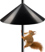New Squirrel Baffle Wrap Around Bird House Squirrel Guard Baffle Protect Outside Hang Bird Feeders and Pole Mount from R