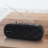 NewRixing NR B7FMT Solar bluetooth 5.0 Subwoofer Outdoor ondersteuning TWS FM radio TF kaart HD Bass Stereo draagbare lu