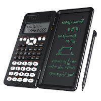 NEWYES 991MS 6.5 Inch Wetenschappelijke Rekenmachine met LCD Schrijftablet en 349 Functies Zonne Energie Wetenschappelij