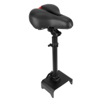 Ninebot Elektrische Scooter Zadelzitting Professioneel Ademend 53 66cm Verstelbaar Hoog Schokabsorberend Vouwstoelkussen