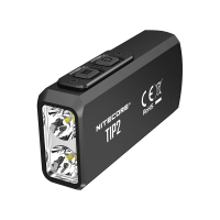 NITECORE TIP 2 (TIP2) 720 Lumen Oplaadbare USB zaklamp Mini Fakkel EDC Zaklamp Mini Sleutelhanger Licht Magnetische Aant