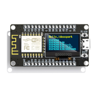 NodeMCU ESP8266 ontwikkelbord met 0.96Inch OLED Display CH340 ESP 12E WiFi Module Micro USB voor Micropython ESP8266