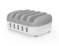 NTONPOWER 5 poorten USB oplader Desktop dockstation 2.4A Smart Charging