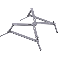 Oatsbasf laptopstandaard Opvouwbare draagbare in hoogte verstelbare ooghoogte Ergonomische notebooklaptopbeugel voor not