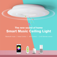 OFFDARKS Smart Plafondlamp LXD XG36 SP WIFI Spraakbesturing Bluetooth luidspreker APP Afstandsbediening Slaapkamer Keuke