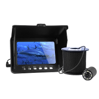 Onderwater Viskamera 5 Inch 1080P IP68 Waterdicht 20M IJs/Zee/Rivier Camera Voor Onderwaterdetectie van Vissen