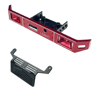 Opgewaardeerde metalen voorbumperbeschermingsplaat voor LDR/C P06 1/12 RC auto voertuigmodellen Reserveonderdelen