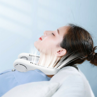 Oplaadbare bladloze nekbandventilatoren Luchtkoeler Zomer Luchtkoeling Hangende nekventilator Bladloze draaibare USB ven
