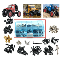 Opwaarderingsschroefset gereedschapskist voor FMS Rock Crawler FCX24 Power Wagon 1/24 Klimmende RC auto's Voertuigen Mod