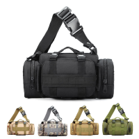 Outdoor Tactische Heuptas Multifunctionele Hardlopen Camping Vissen Wandelen Schoudertas Sport Heuptasje
