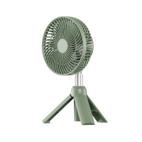 Outdoor Telescopische Ventilator Draagbare Tent Statief Drie Frame Kroonluchters USB Opladen Outdoor Stand Out Fan