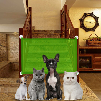 OUTERDO Mesh Pet Gate Hondenhek Binnen en buiten Draagbaar Isolatienet voor huisdieren, opvouwbare en intrekbare veiligh